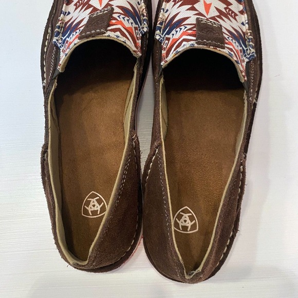 Ariat Women's Cruiser Aztec Slip-On Leather Shoes US Size‎ 11 B Style 100029746 - Picture 7 of 11